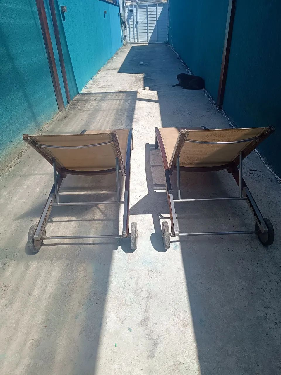 Cadeiras de Sol em Madeira - Ótimo estado! - Foto 5