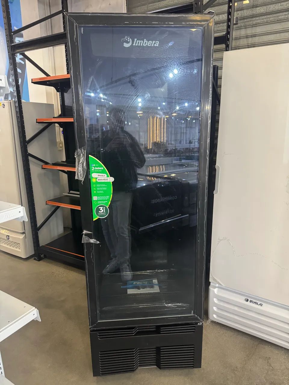 Visa cooler 454 litros porta vidro 0 a 7 graus novo 