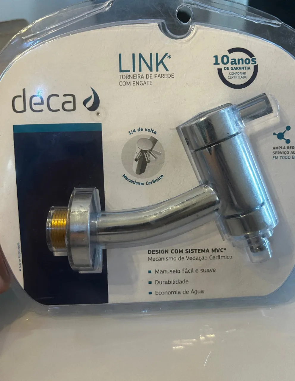 Torneira de parede com engate - LINK DECA