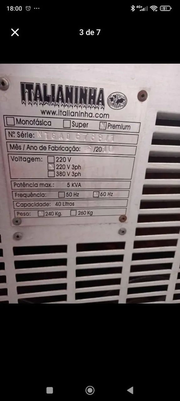 Máquina de sorvete expresso  - Foto 5