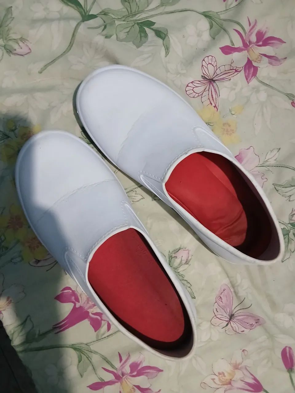Jaleco unisex e sapato branco 37 e 42 - Foto 4