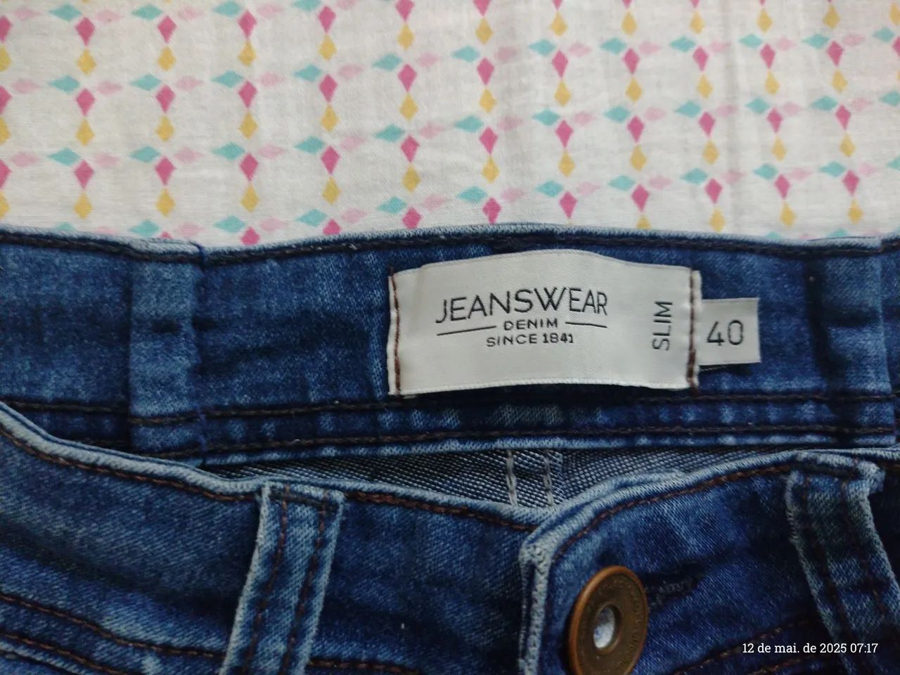 Calça Jeans Slim Jeanswear 40