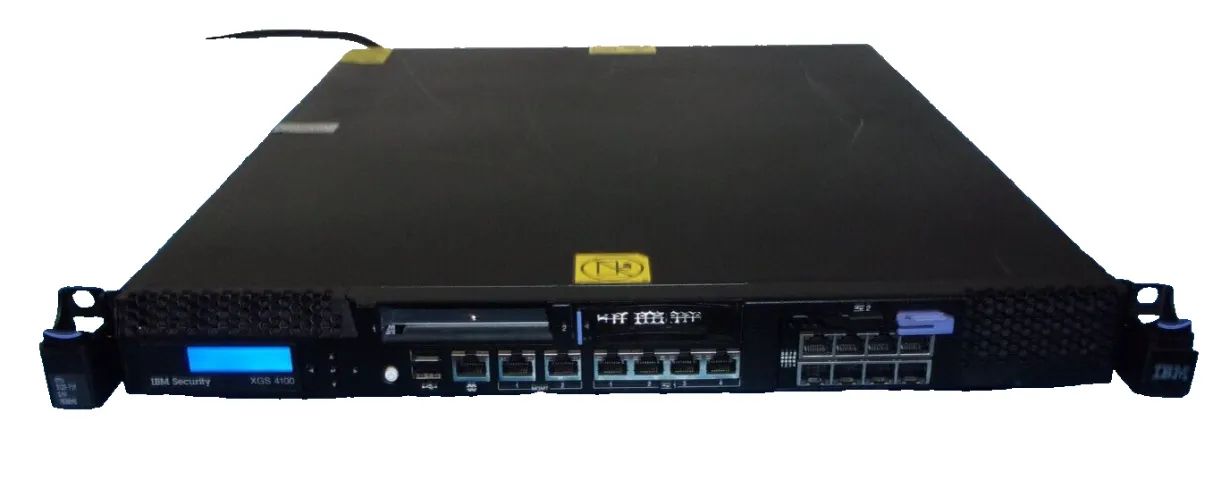 Sistemas de segurança de Internet IBM XGS 4100