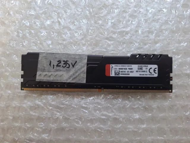 Memória HyperX Fury de 8GB DIMM DDR4 2666Mhz 1,2V HX426C16FB3/8 para desktop - Foto 2
