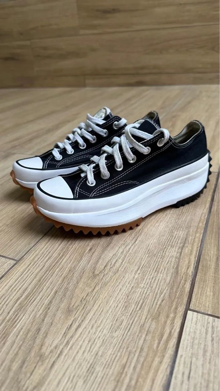 Tênis feminino Chuck Taylor Run Star Hike preto | Converse All Star Original - Tamanho: 36