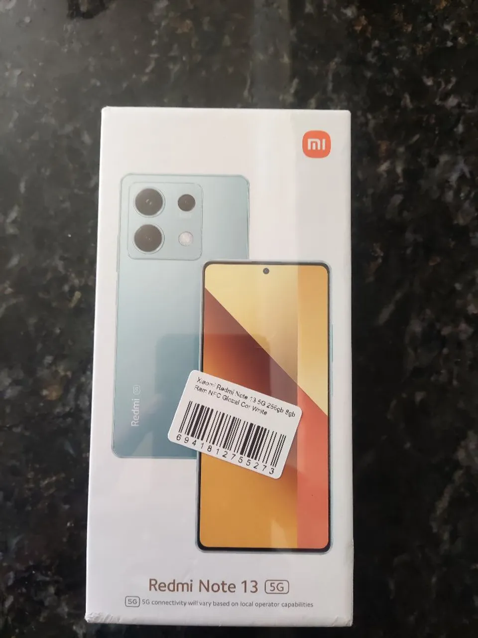 Note 13 5G - 256 GB - 8 GB RAM - NOVO - LACRADO