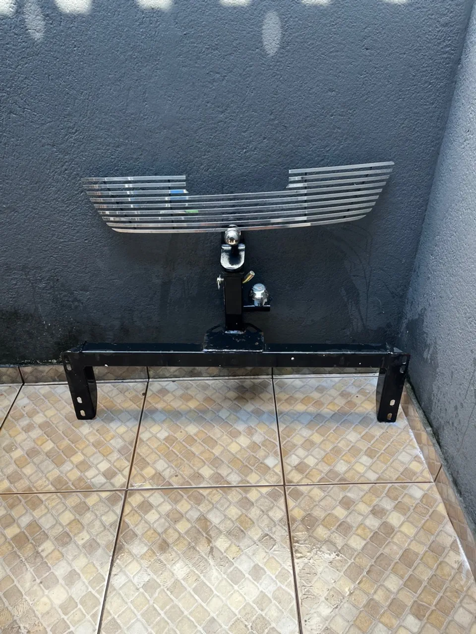 Engate para Reboque Hillux e grade de o inox