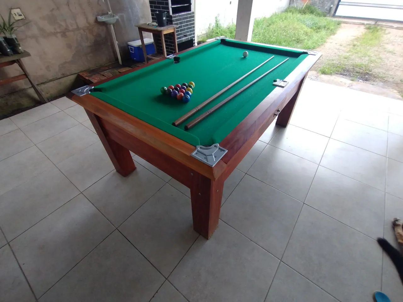 Mesa de Sinuca de Madeira - Foto 4