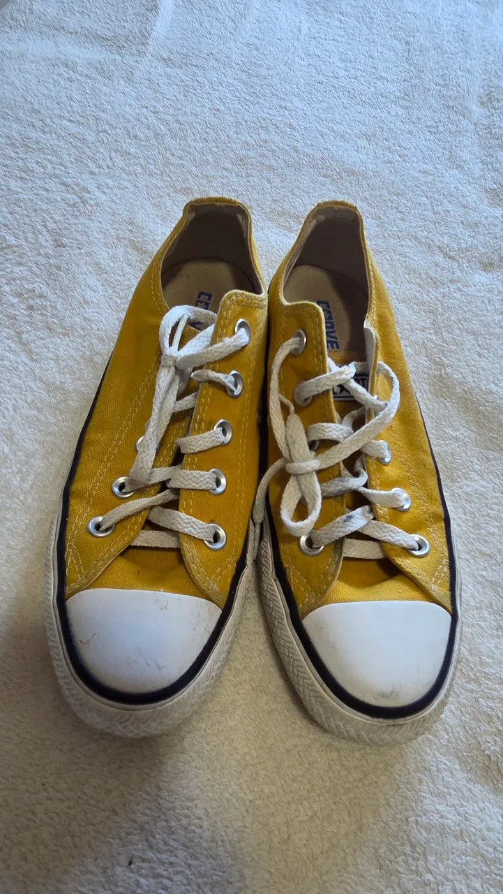 Converse All Star Amarelo 34
