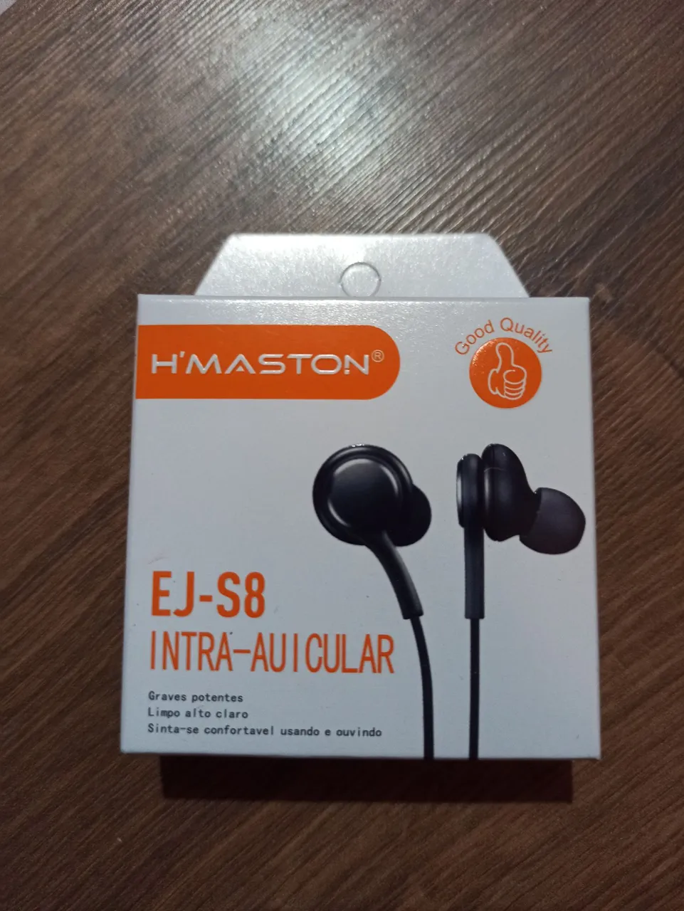 Fone de ouvido intra-auricular H'MASTON EJ-S8