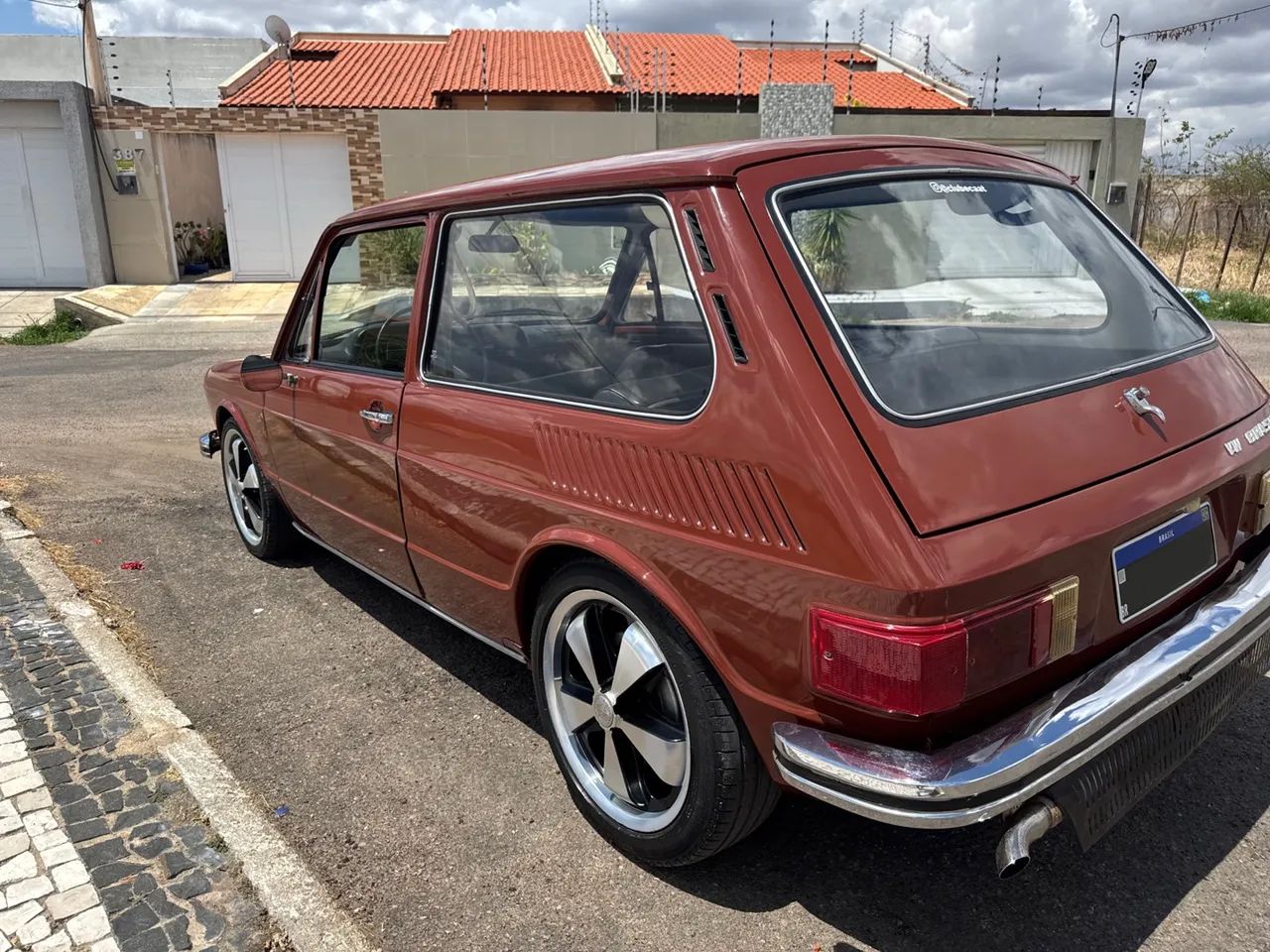 VW Brasília 1974 Placa Preta - Foto 2