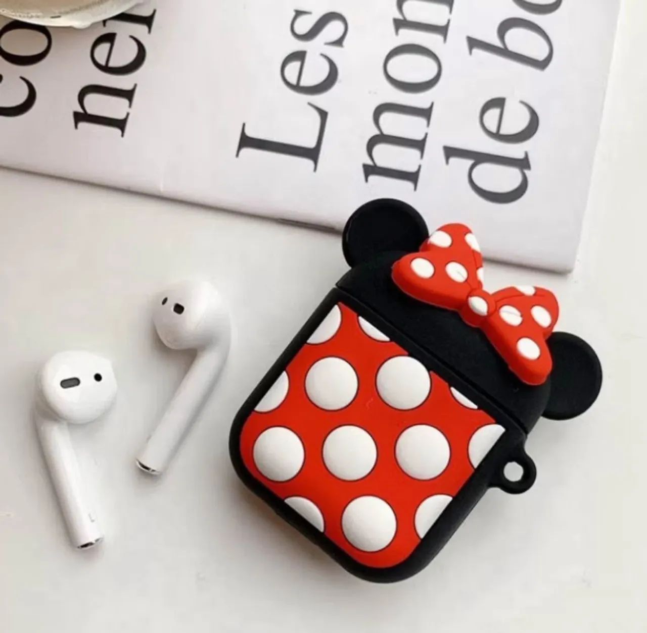 Case protetora para Airpods 1 e 2 i12 capa de silicone Capinha - Foto 2