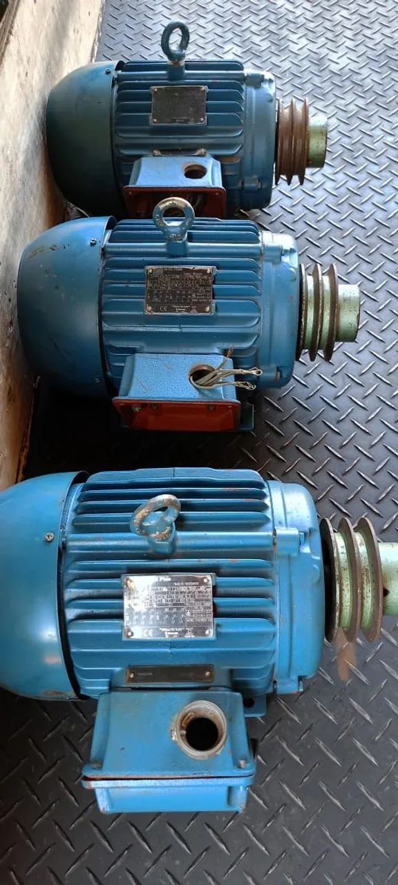 Motor elétrico 7.5 cv 380/660 Volts trifásico baixa rotação - Foto 2