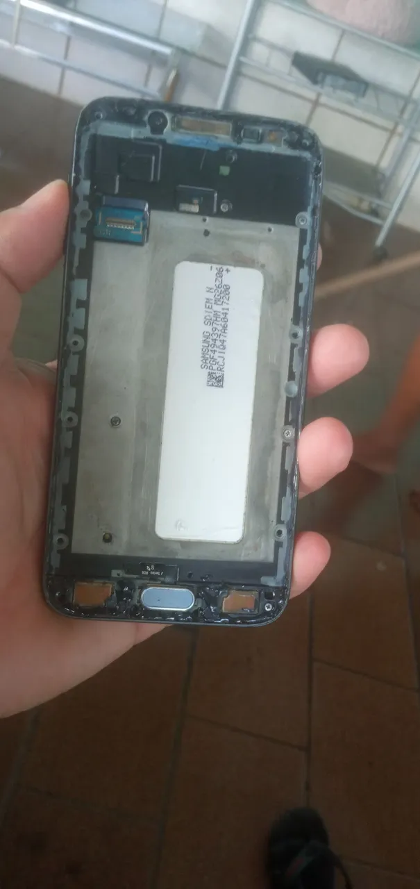 Carcaça de Celular Samsung S6 Edge