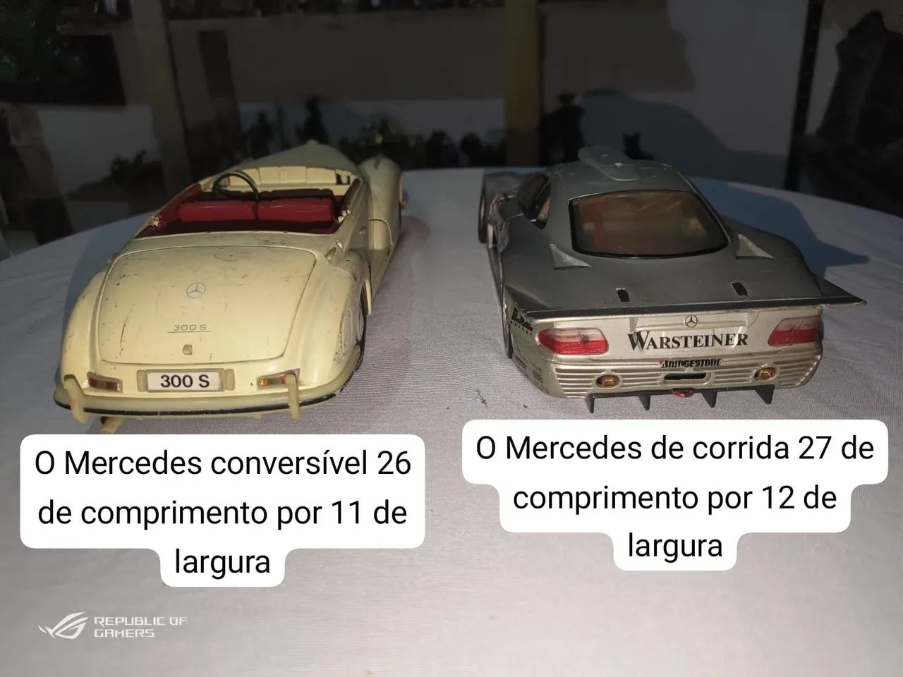 Carrinho de ferro Mercedes rara duas unidades para decoração restauração - Foto 2