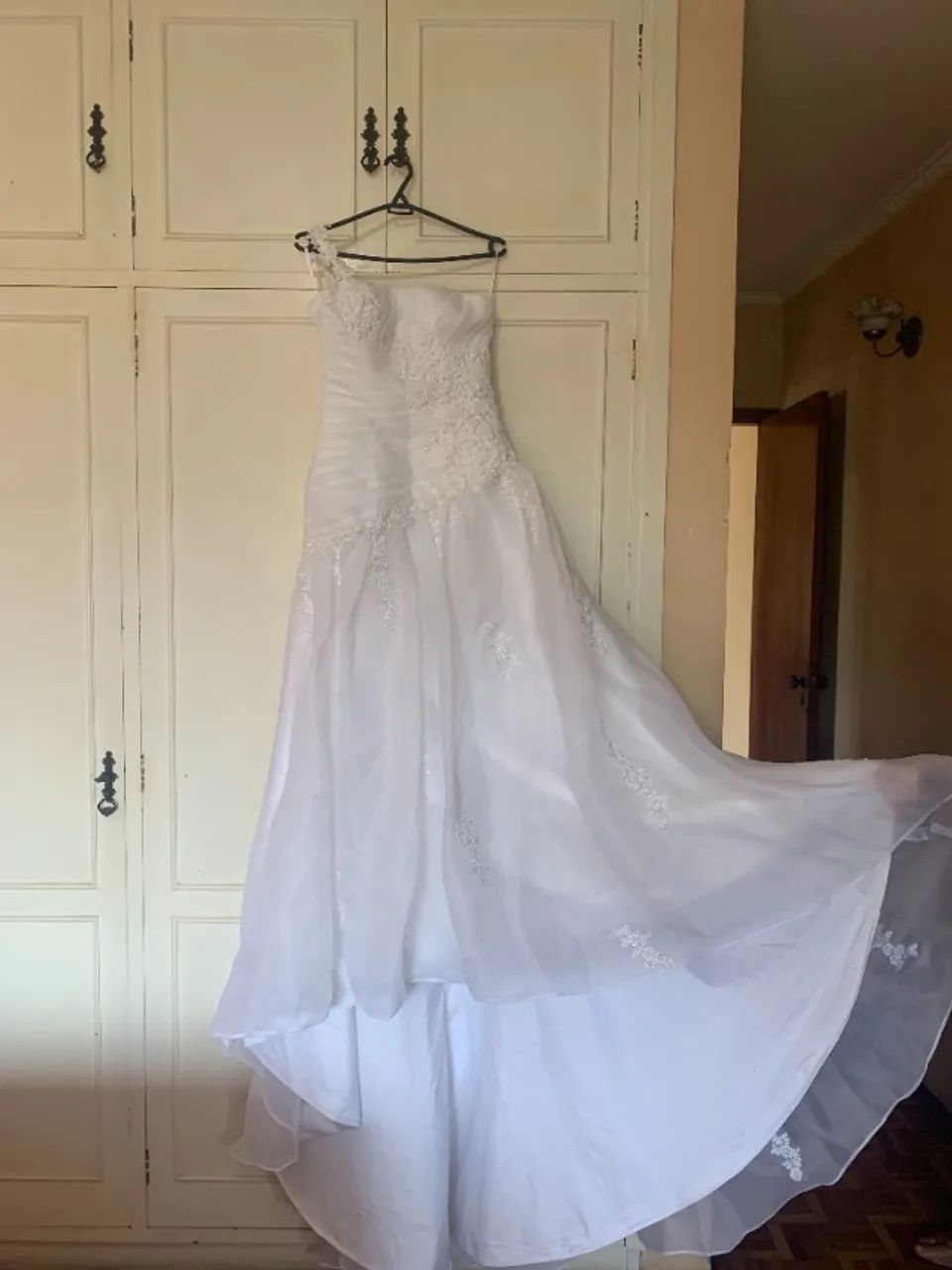 Vestido de Noiva Clássico Branco  - Foto 4