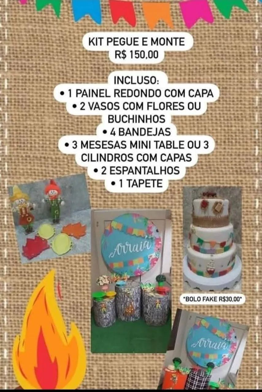 Pegue e monte decorações  - Foto 4