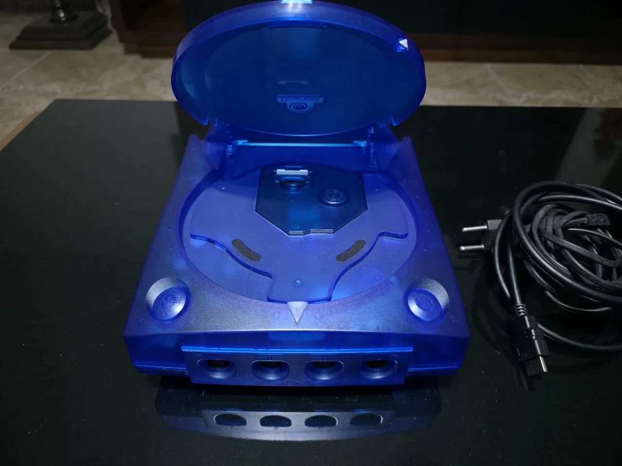 Dreamcast Translúcido com gdemu, dc2hdmi e SD de 128gb Consoles