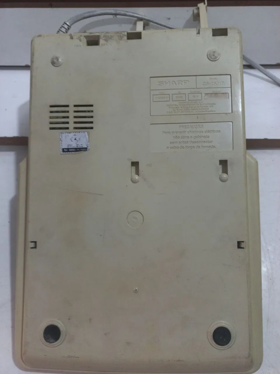 Calculadora antiga SHARP CS 2631 BHCAVY OUTY - Foto 3