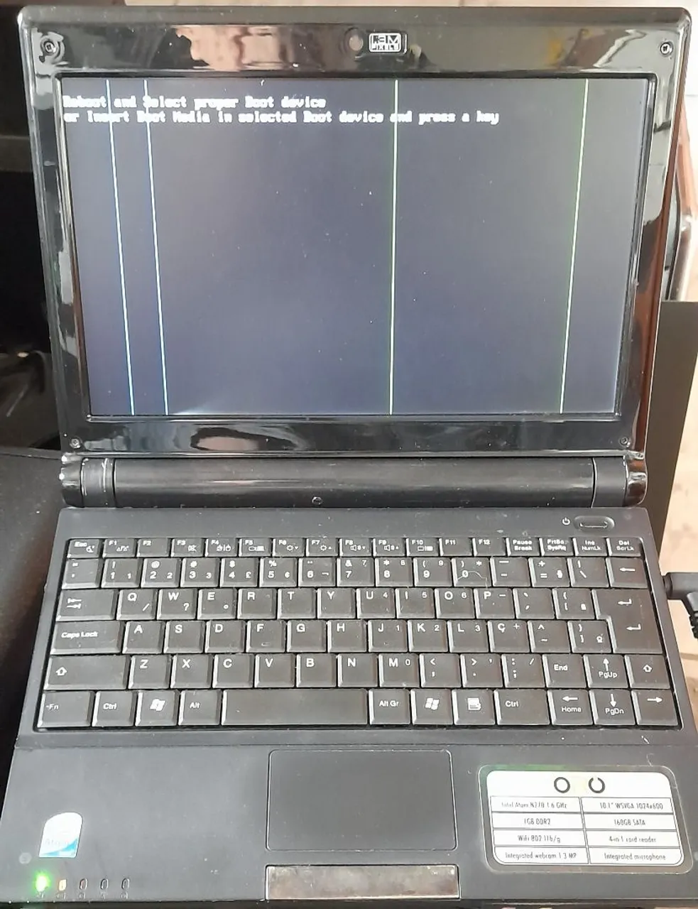 Netbook Oro para peças 