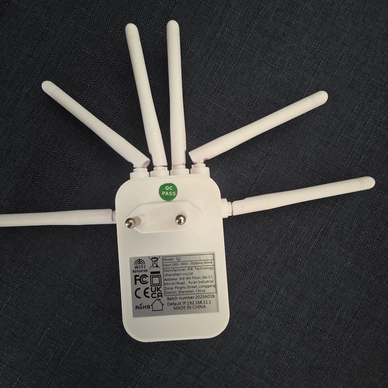 Repetidor sinal intenet