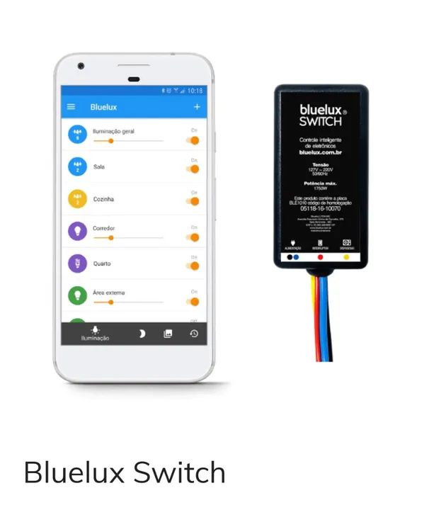 Switch Inteligente Bluelux para potência alta. - Foto 3