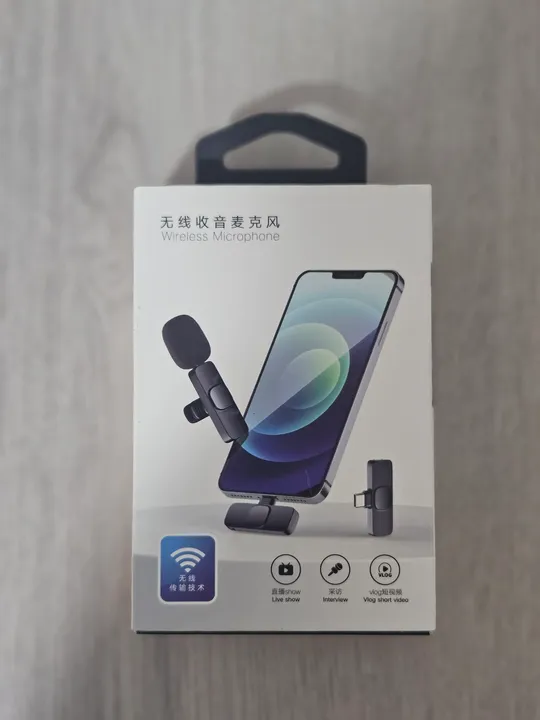 Microfone Sem Fio para Celular