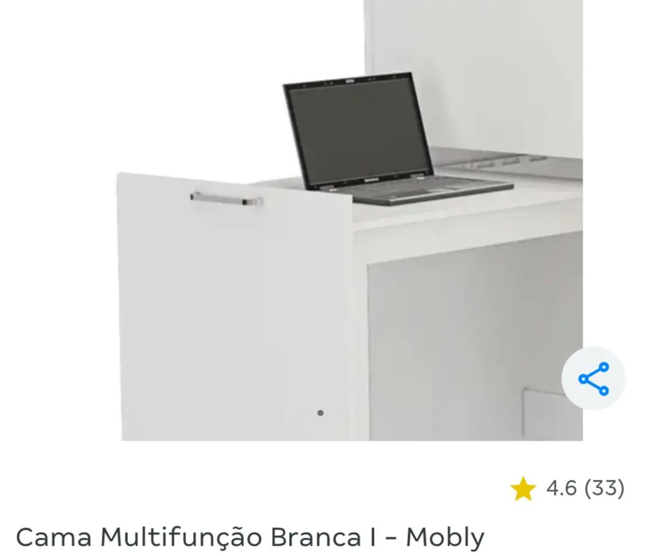 Cama Multifuncional Bianca - Branca | 1 ano de uso | Excelente estado! - Foto 5