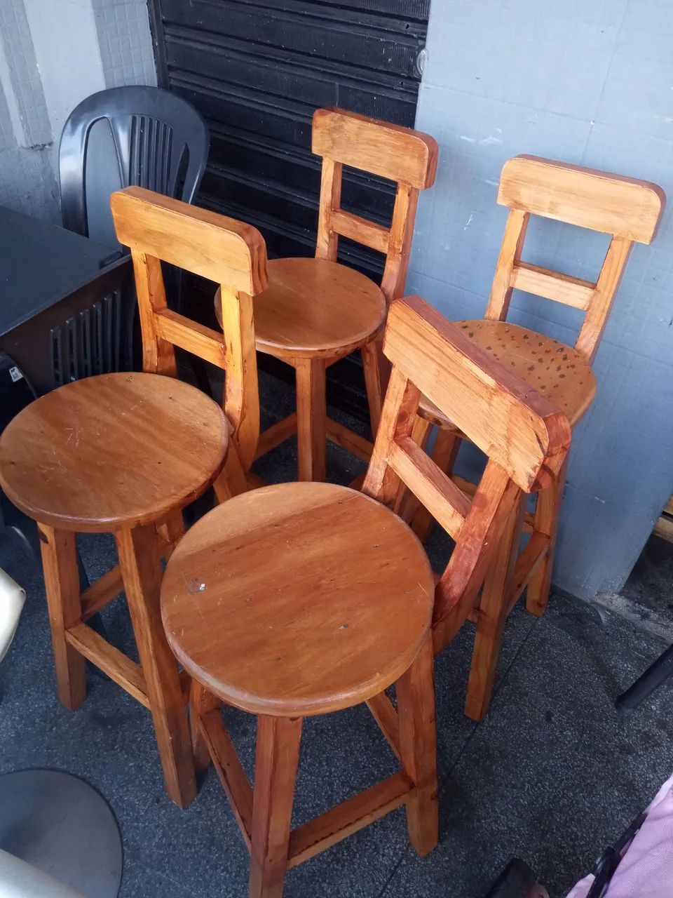 Bancos para mesa americana 64308570236675120