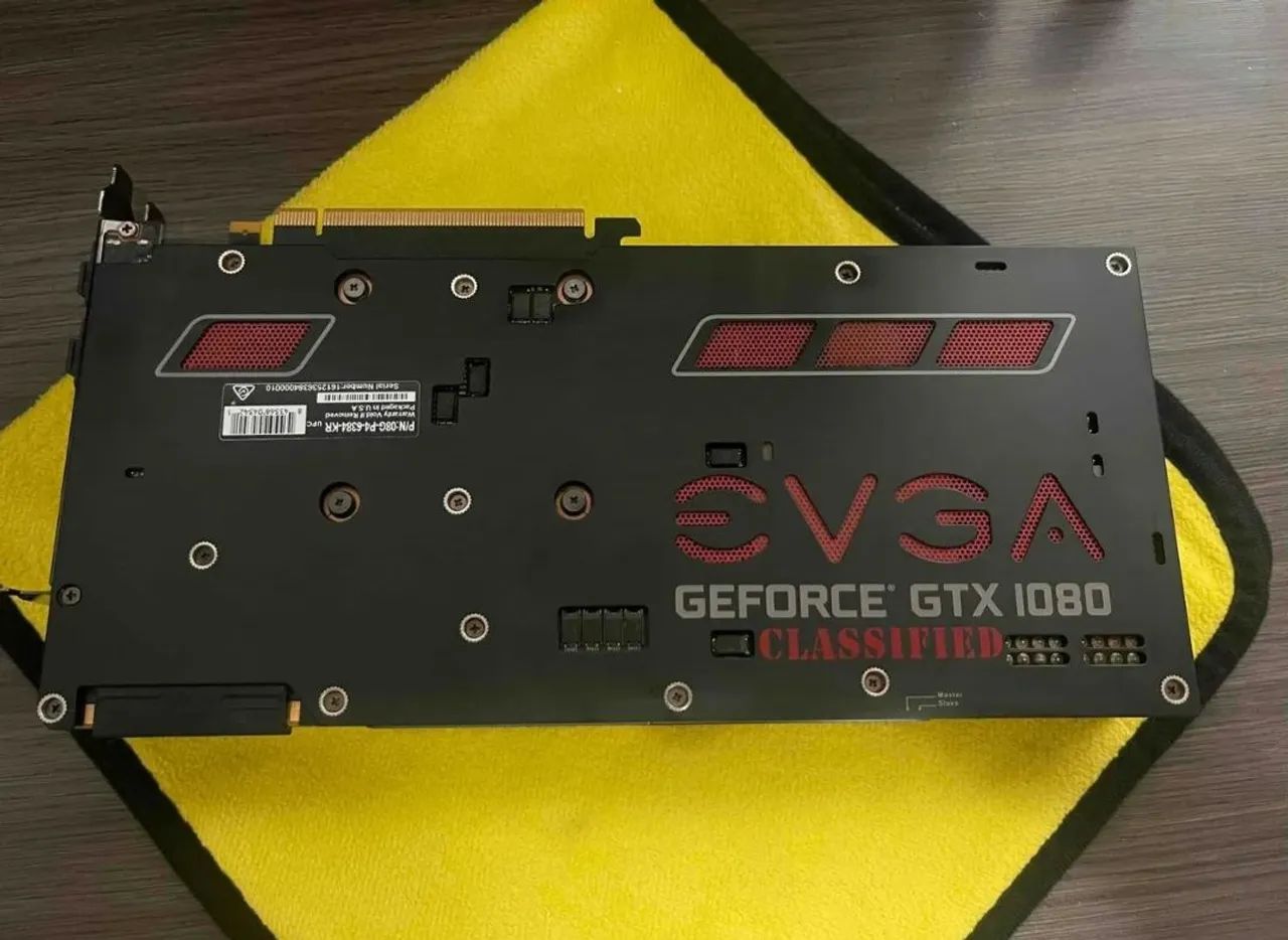 EVGA GeForce GTX 1080 CLASSIFIED Raridade - Foto 4