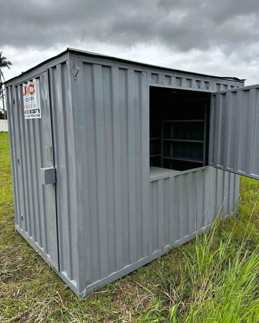 Container para armazenamento e construções desmontáveis  - Foto 6