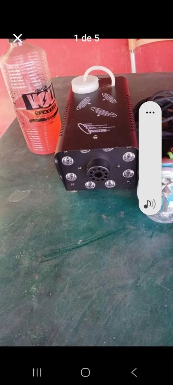 Kit pra festa iluminação máquina de fumaça  - Foto 4