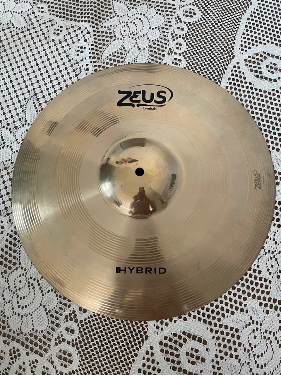 Kit prato crash 16 + 18 ZEUS Hybrid liga B20 - Instrumentos