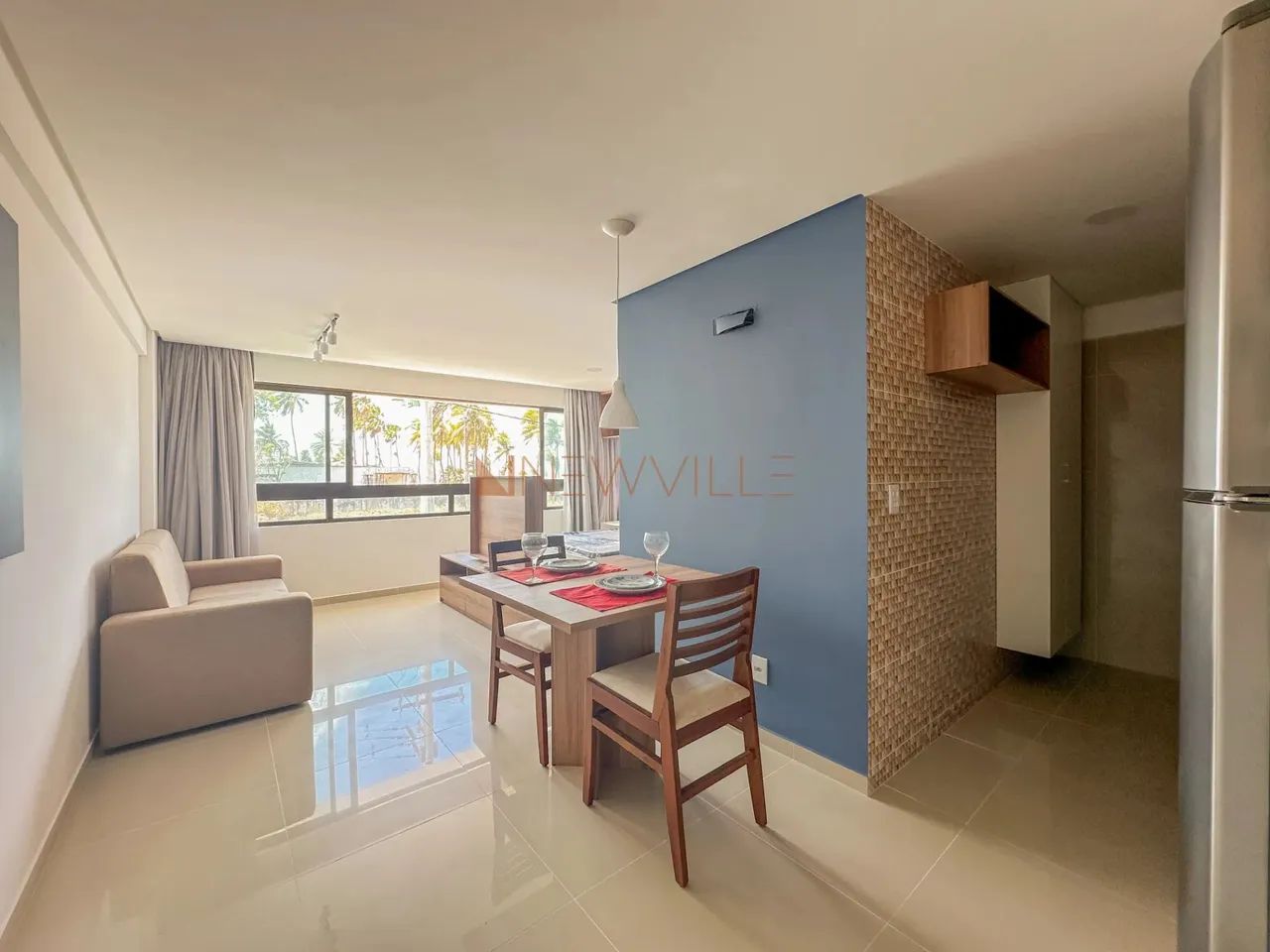 Apartamento para alugar no Edf. Rio Park Avenue Residence com 30m² em Piedade