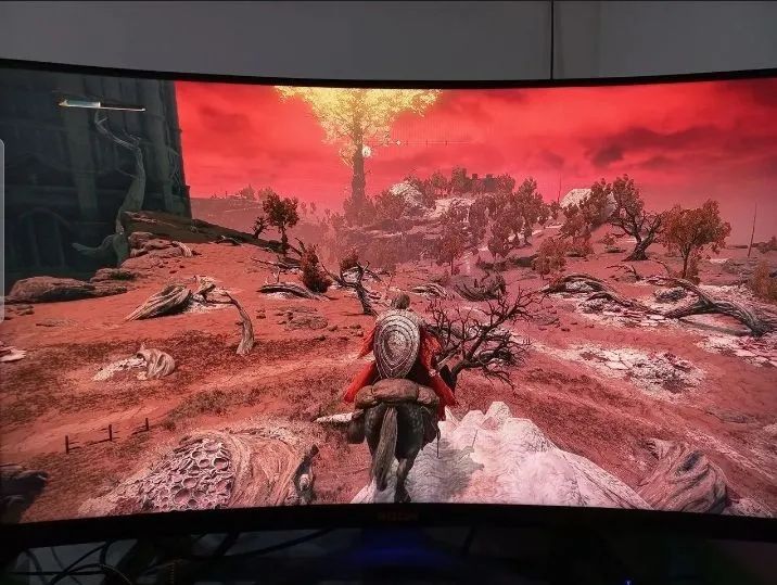 Monitor gamer curvo AOC AGON com alta taxa de atualização, 1 semana de uso!