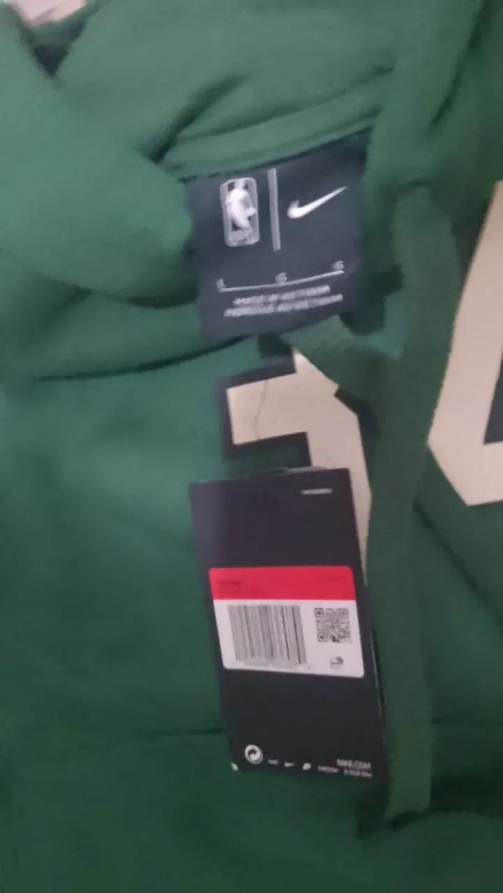 Moletom nike do time NBA Milwaukee Bucks  Verde - Foto 3