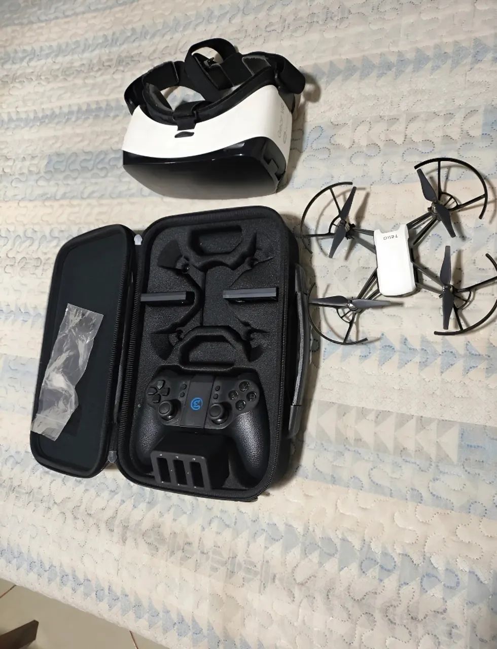Drone DJI Tello Completo + Experiência FPV com Samsung Gear VR (Oculus). - Foto 3