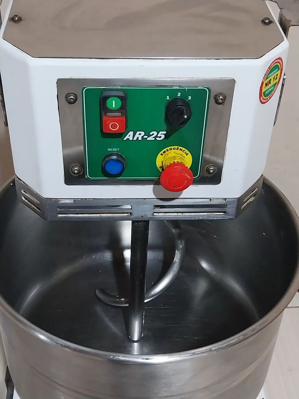 Amassadeira Industrial AR-25 espiral da reemaq  - Foto 2
