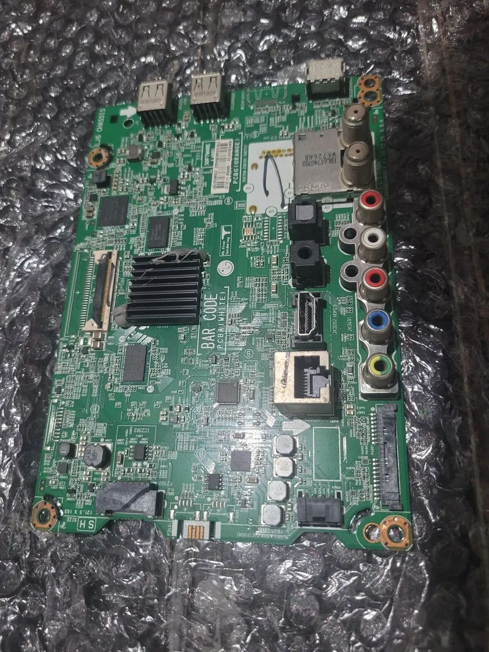 Placa principal TV LG 55lh6000 eax66824805 leiam o anúncio  - Foto 3