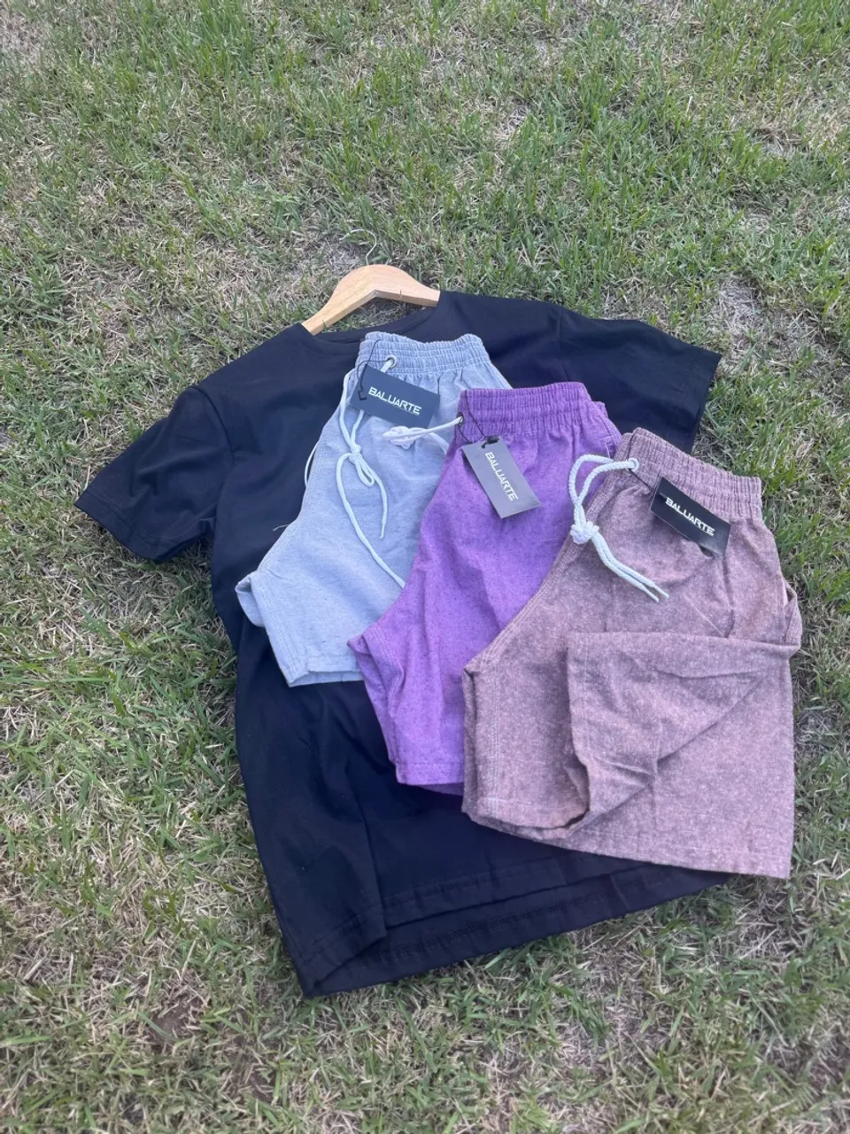 Kit Shorts e Camiseta Masculino ATACADO