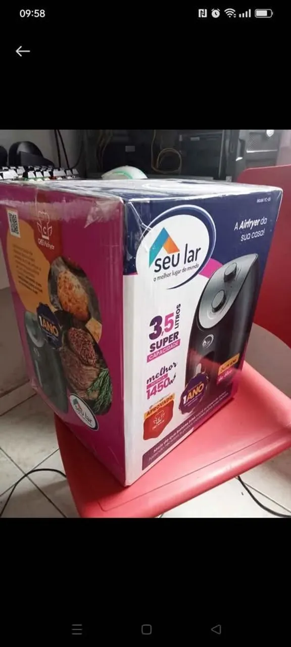 Air Flyer Seu Lar 3,5 l - 127V - Lacrada.