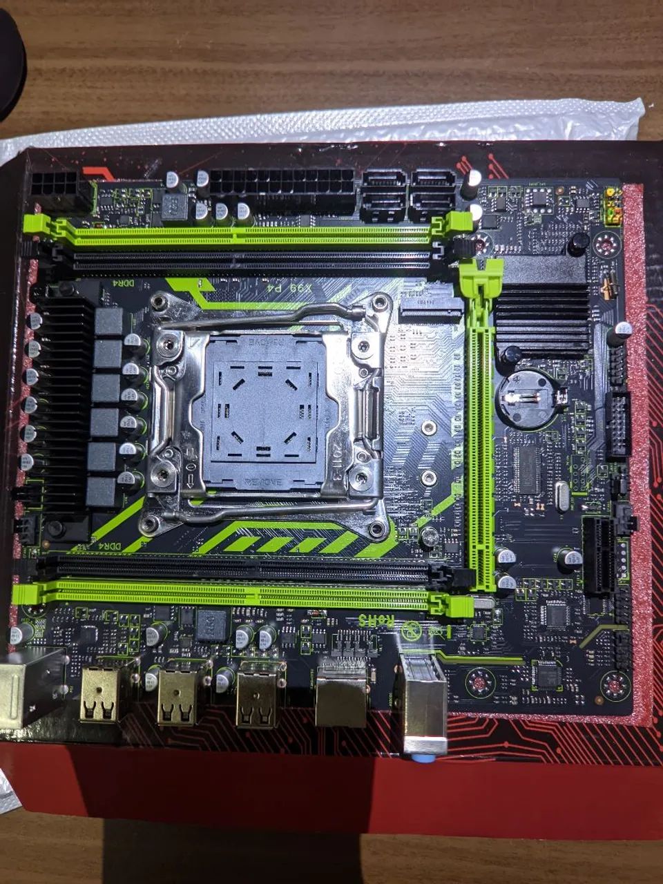 placa mãe zsus x99-8d4