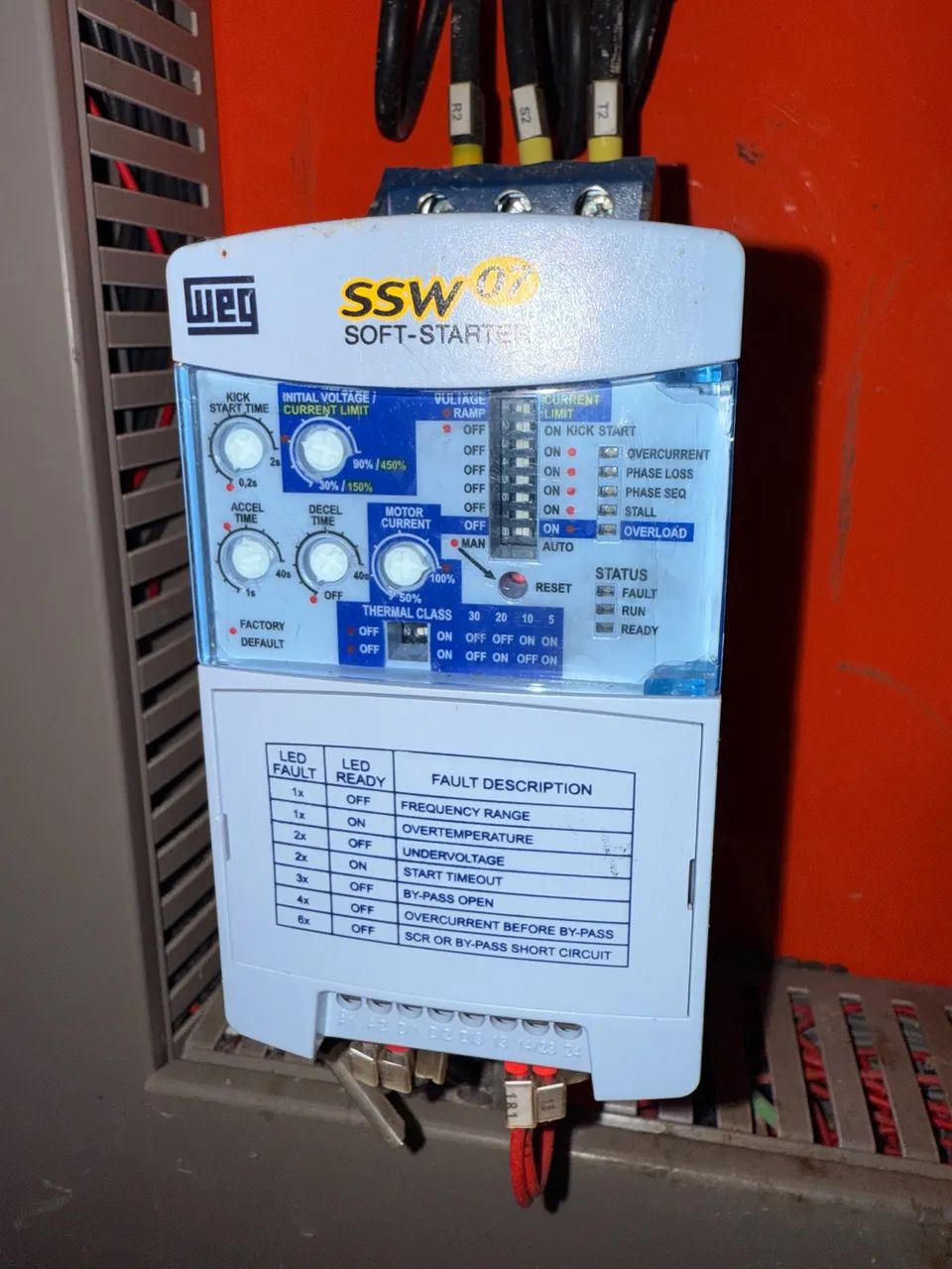 Soft starter ssw07 