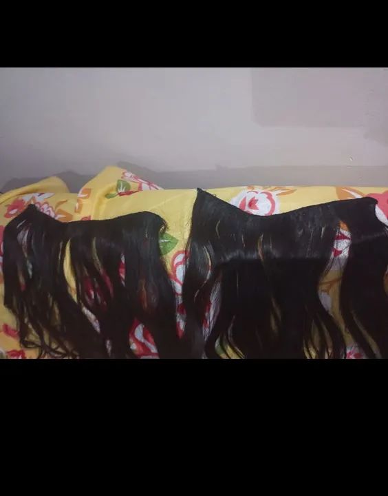 Cabelo humano brasileiro técnica nova45cmliso lindo ?