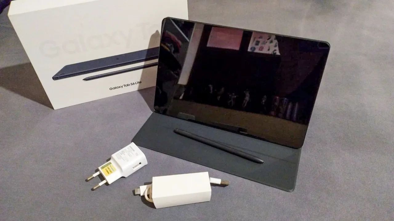 Tablet Samsung Galaxy tab s6 lite 64GB cinza