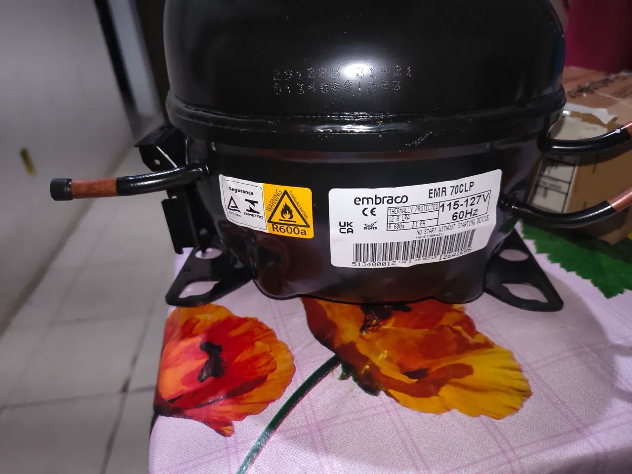 Motor de geladeira 127V 