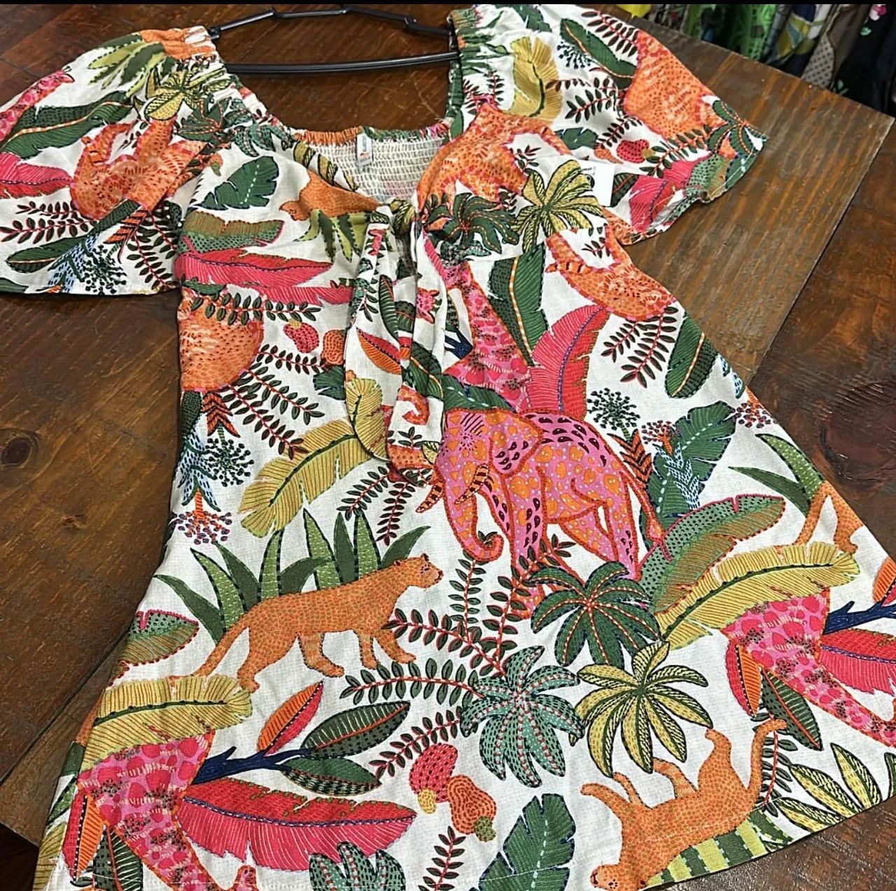 Vestido estampado Bluesteel 