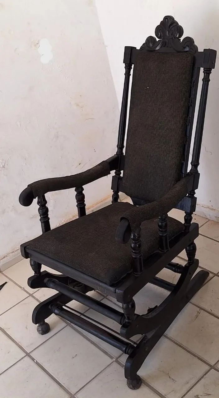Cadeiras de balanço antiguidade  - Foto 3