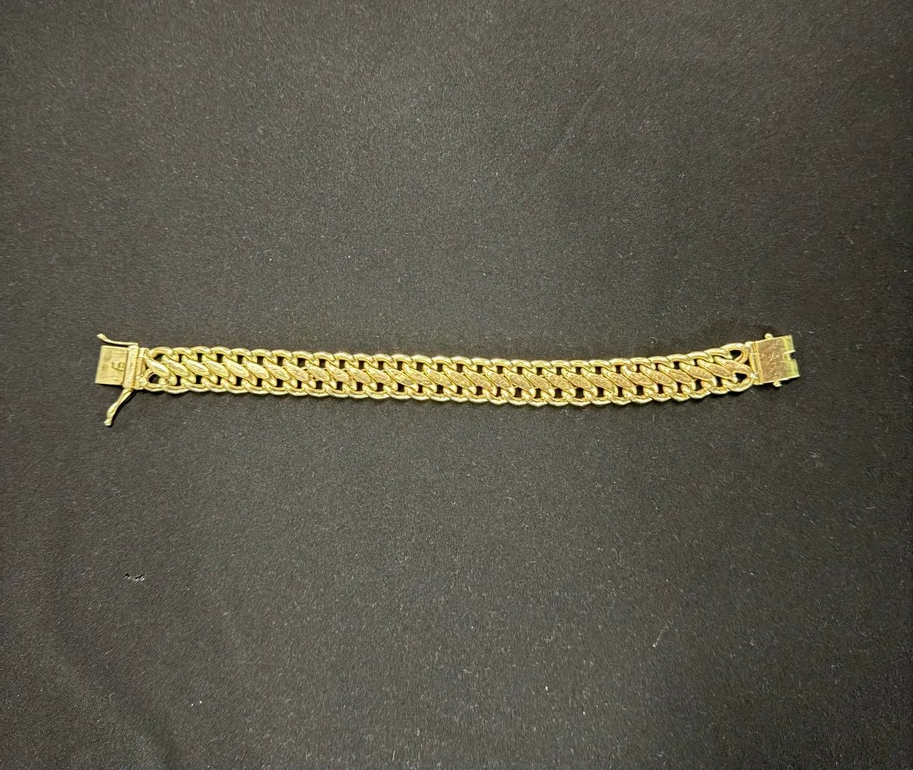 PULSEIRA DE OURO MASCULINA