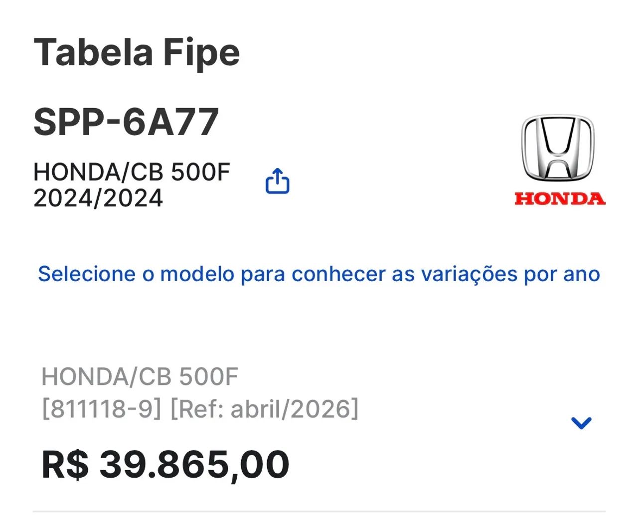 CB500 zerada **OFERTA** - Foto 3